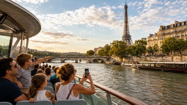 Découvrez les croisières inoubliables en bateau à Paris en famille